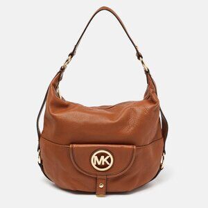 Michael Kors Fulton Pebble Grain‎ Leather Hobo Bag